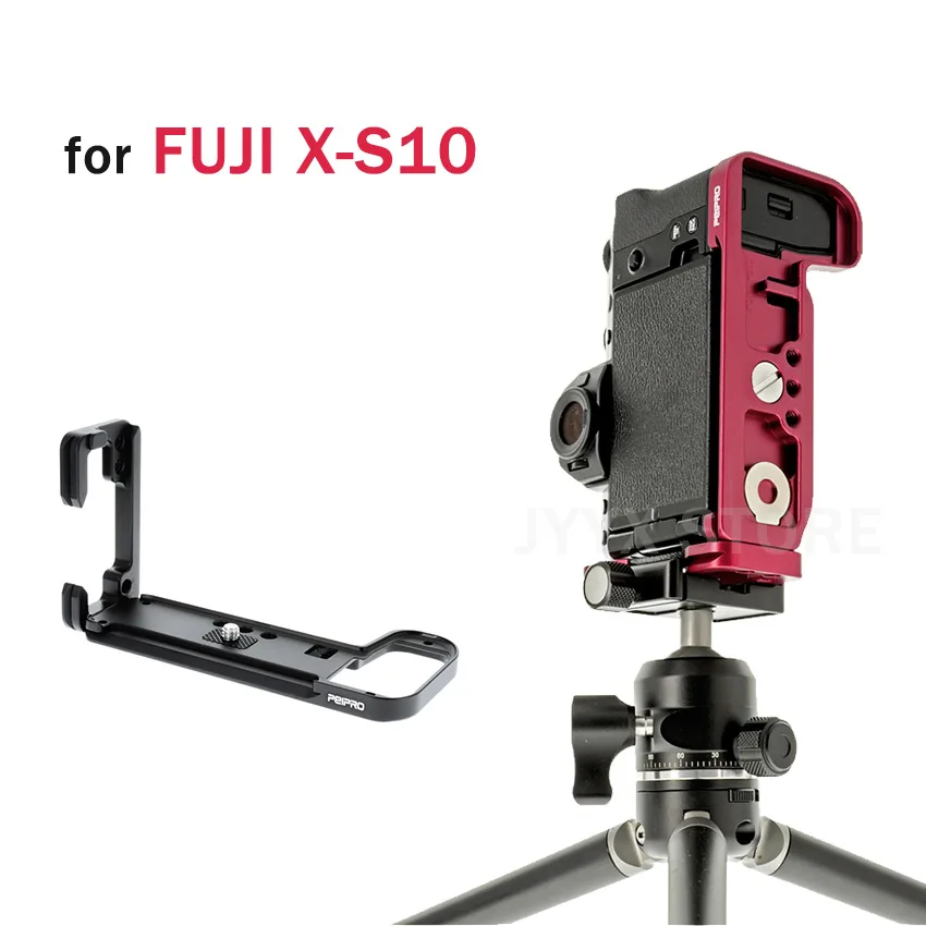 L Shape Plate Bracket For Fuji X-S10 Fujifilm Xs10 Camera Holder Quick Release Plate Side Plate Arca-Type Compatible L-Bracket