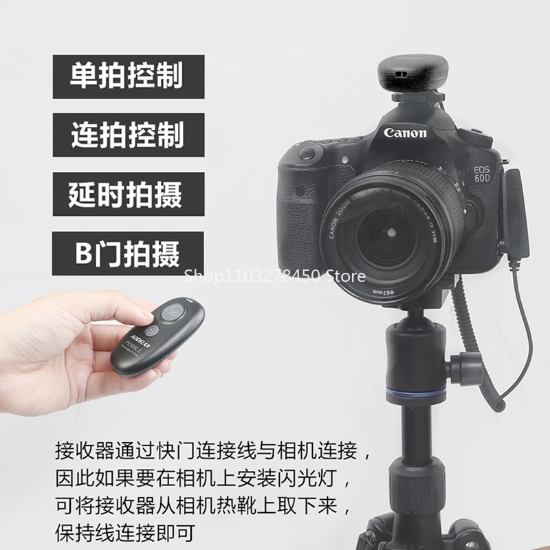 Telecamera Wireless Anti-Shake Per Canon Nikon Sony Fuji Panasonic Olympus 5 D4 R6 60D 80D Xs10 S5 S1 A7 A5100 Telecomando