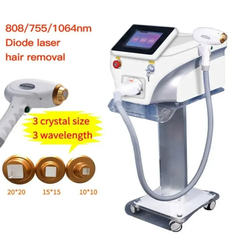 Laser A Diodi Multi Wellenh40Gen Haar Entfernung Maschine Kauhlung Kopf Schmerzlos Laser Epilierer Gesicht Koffper Haar Muslimate