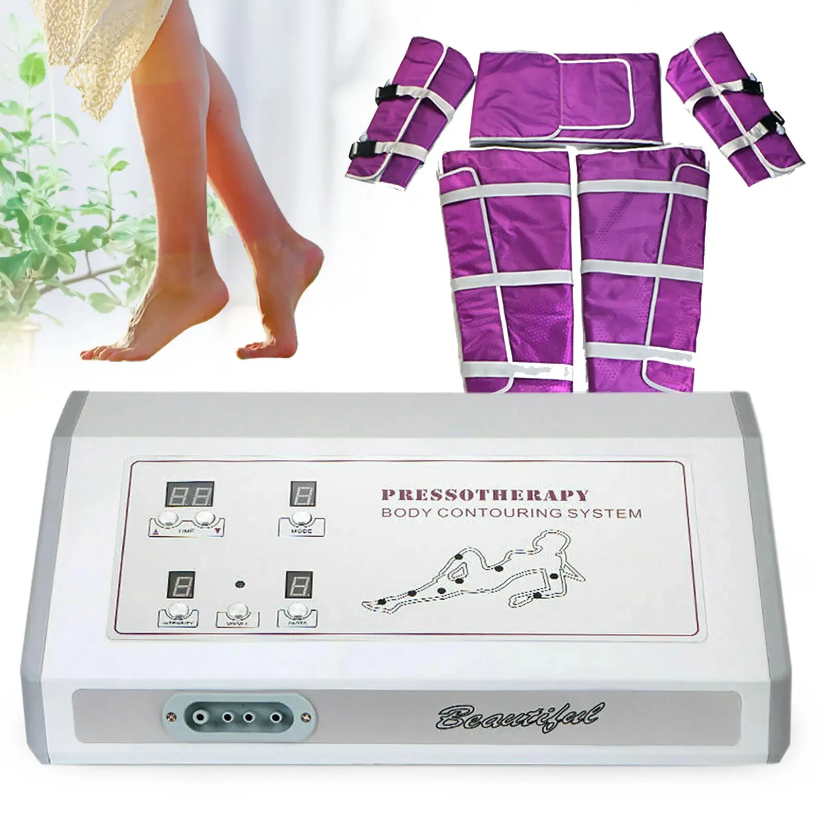 Professione Elle Pressoterapia-Maschine Fur Korrper Beine Bauch Komplette Linfodrenaggio Anticellulite-Kompresion Infrarot-Gerragazza