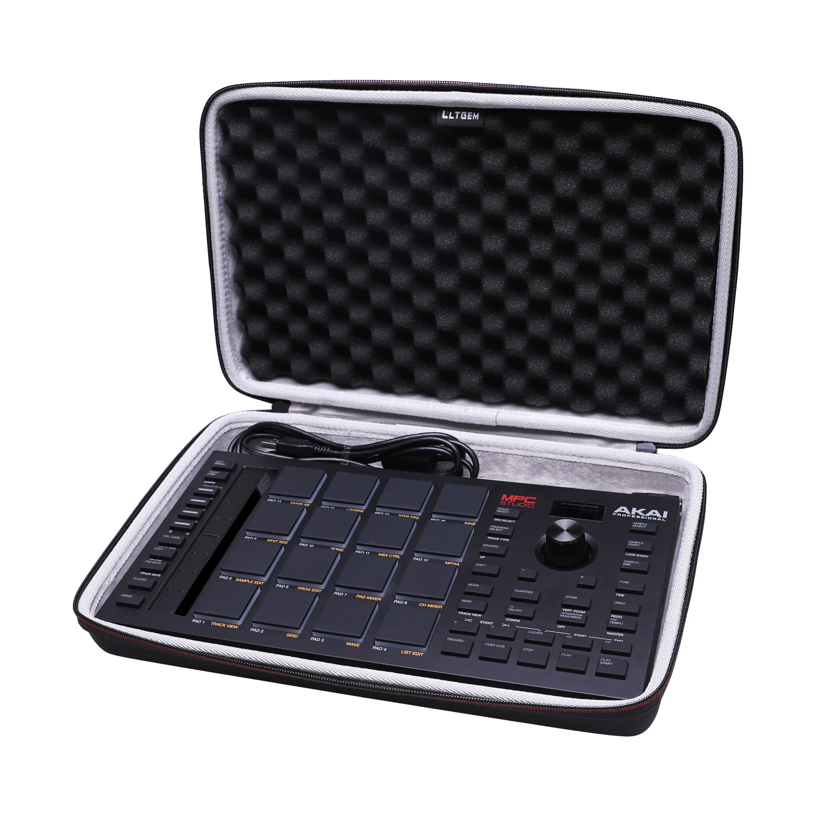 Ltgem Eva Hard Case Per Akai Mpc Midi Controller Beat Machine Dj Control Pulse 200 O Maschine Mikro Mk3 Drum Controller