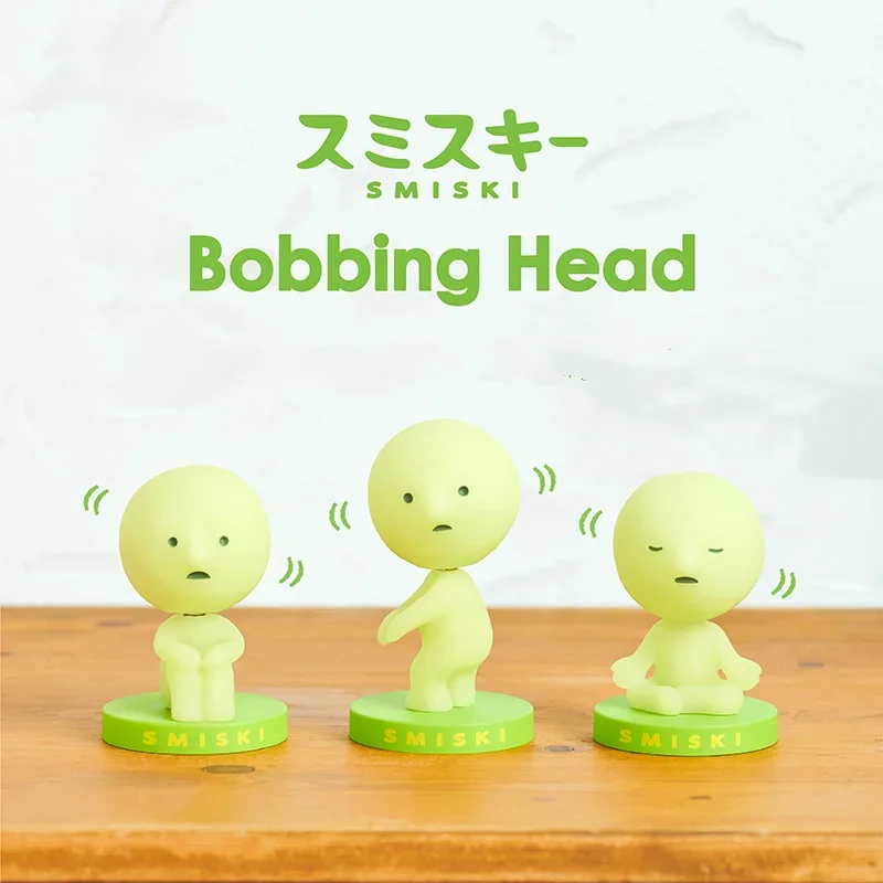 Corner Jun Smiki Bobblehead Figure Car Doll Desktop Office Decoration Cute Model Figure Fun Christmas Gifts For Friends And Gir