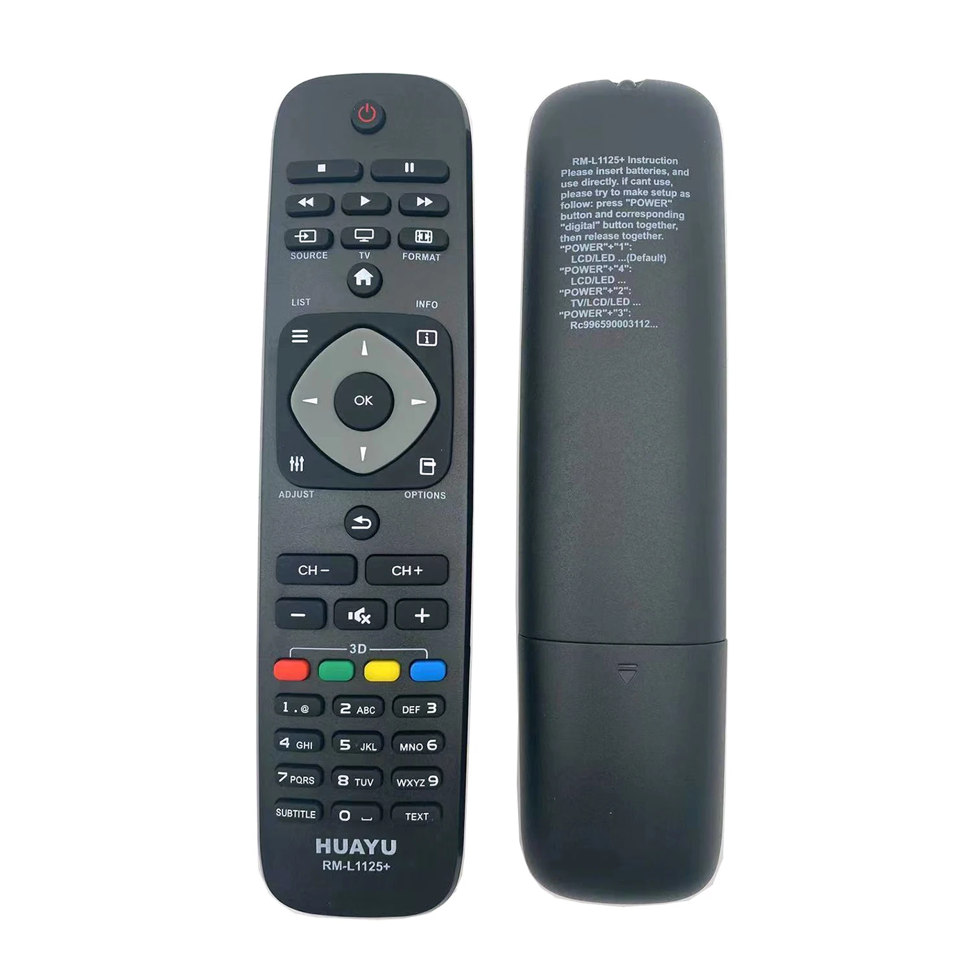 Nuovo Telecomando Per Philips 32 Pfl2807H 32 Pfl2807H/12 Muslim32 Pfl3008 26 Pfl4907
