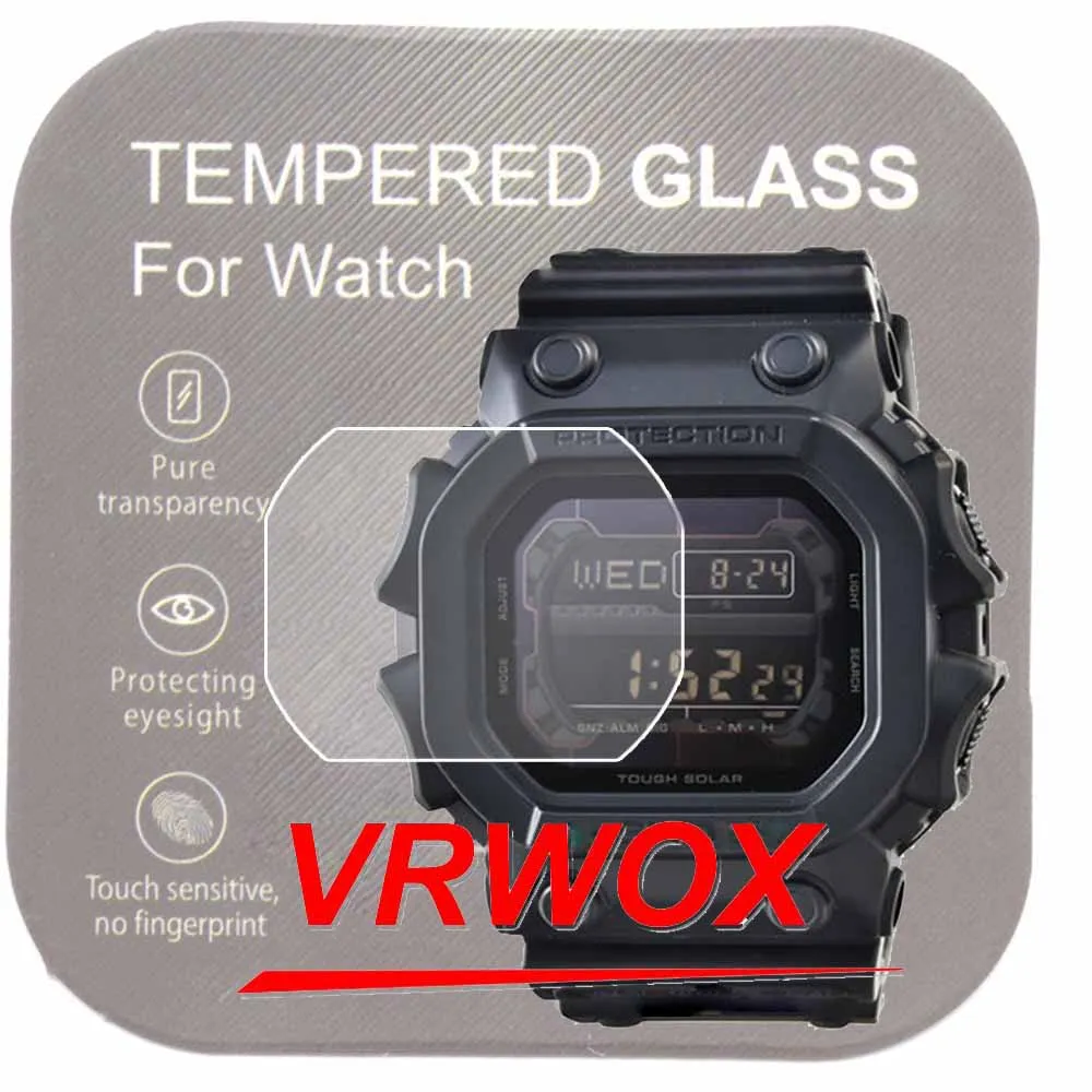 3 Pz Vetro Gxw-56 Gx-56 Mrg Gmw-B5000 Gm-5600 Gw-M5610 Gw5000 Gw-B5600 Gbx-100 Gbd200 Dwe-5600 Proteggi Schermo Antigraffio