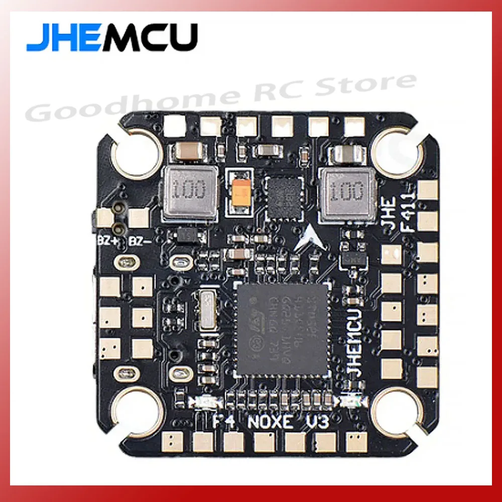 Jhemcu F4 Noxe V3 F411 Versione Deluxe Controller Di Volo 5V 10V Bec Osd Baro Blackbox 2-6S 20X20Mm Per Rc Fpv Renn Drone