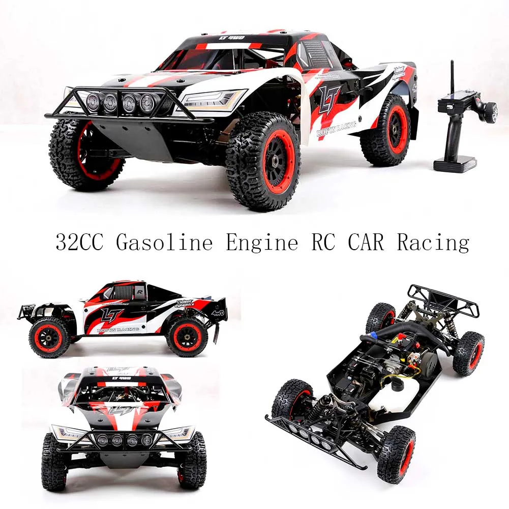 Rofun Lt 1/5 4Wd Rc Car Racing 32Cc Motore A Benzina