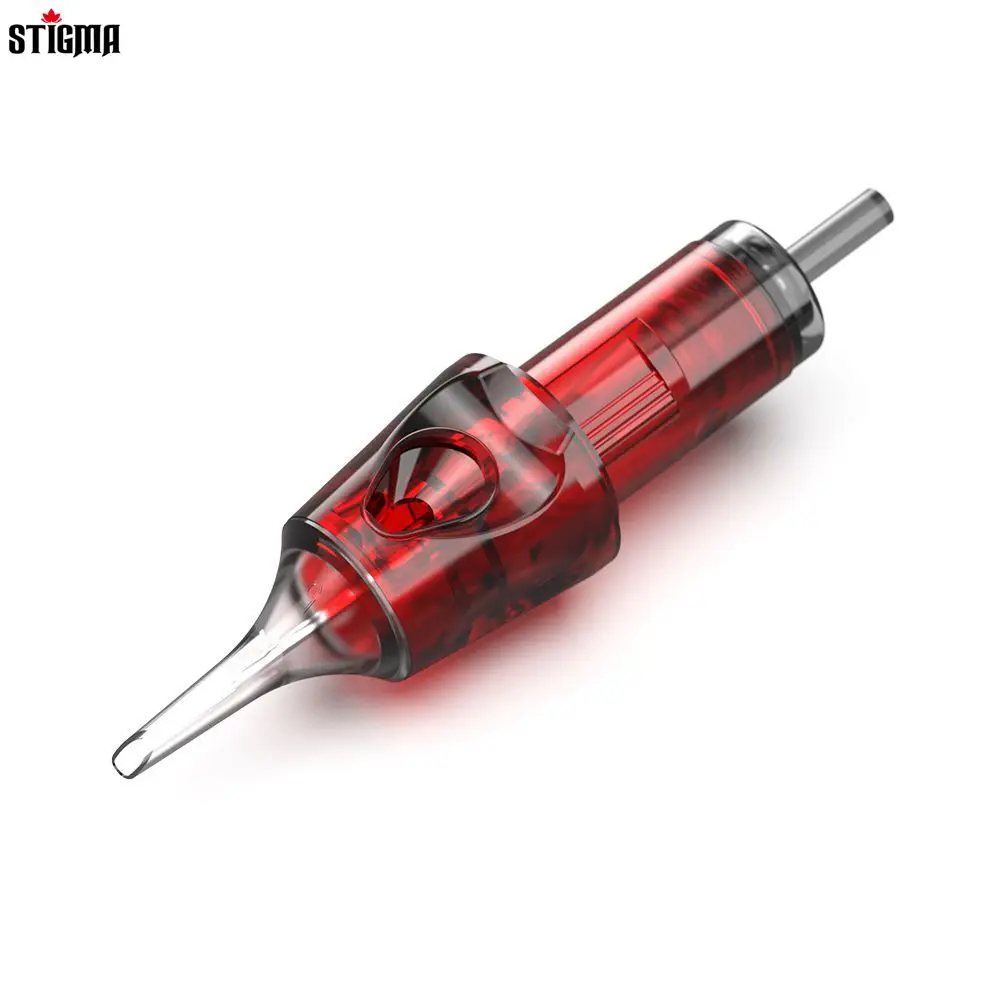 Stigma 20Pcs Aghi Per Tatuaggi Cartuccia Di Rivoluzione Curvo Magnum / Round Magnum Shader Tattoo Machine Accessori