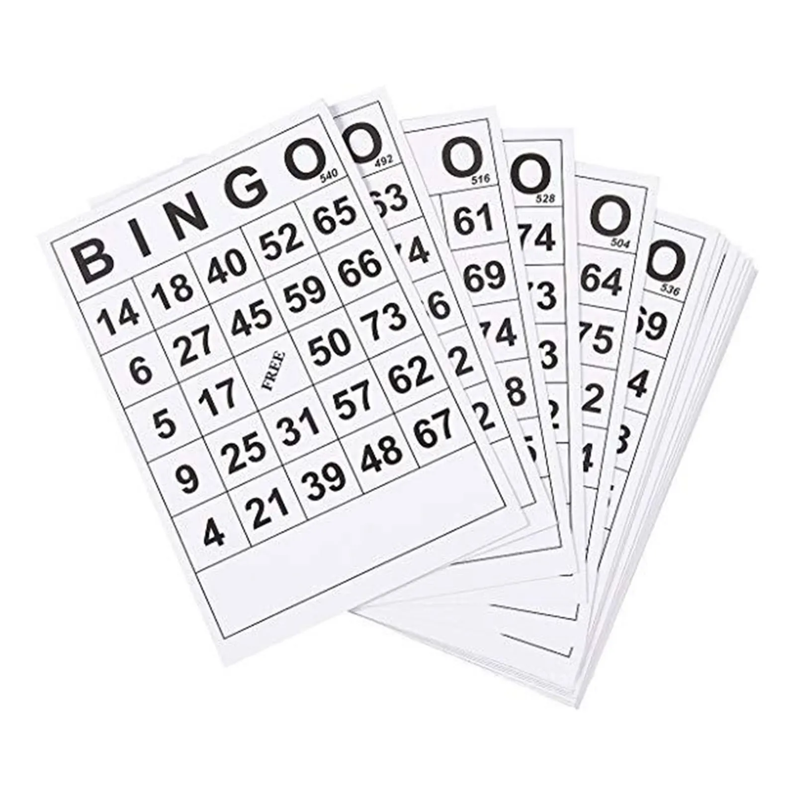 60 Fogli Bingo Card Fun Card Game Fogli Di Carta Classici Bingo Game Card Bingo Card For Fun Gioco Intellettuale