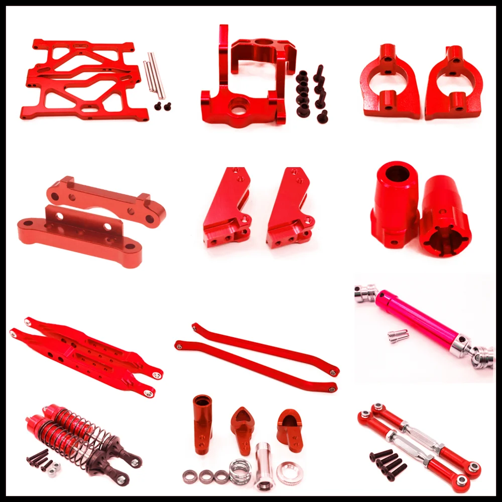 In Lega Di Alluminio Di Aggiornamento Di Ricambio Per Vrx Corse 1/10 Rh817 Rh818 Cobra,Fit Vrx 10969 10970 10909 10910 10917 10914 10915 10902 1102