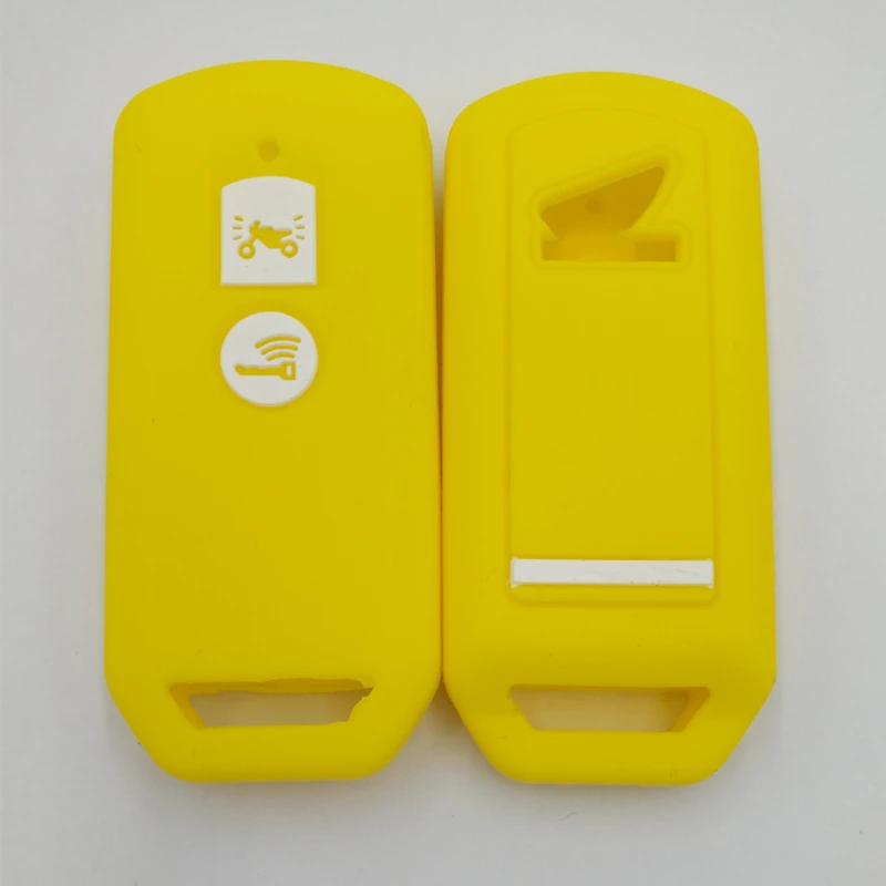 2Pc 2 Pulsanti Moto Motor Scooter Silicon Llave Protect Smart Remote Case Per Honda X-Adv Sh125 Scoopy Sh300 Forza 125