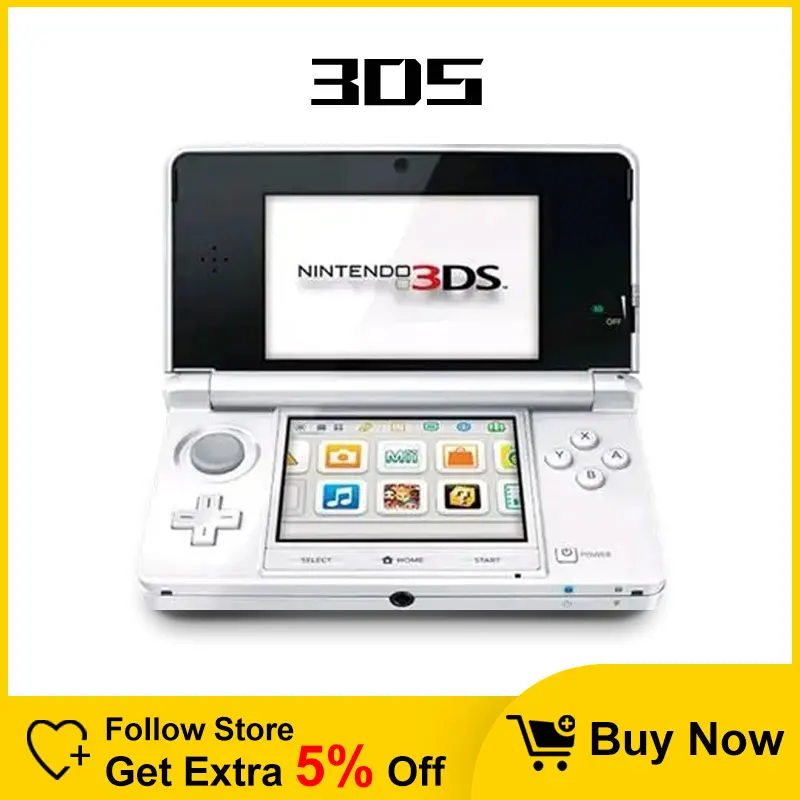 Originale 3Ds 3Dsxl 3Dsll Console Di Gioco Palmare Console Di Gioco Giochi Gratis Per Nintendo 3Ds