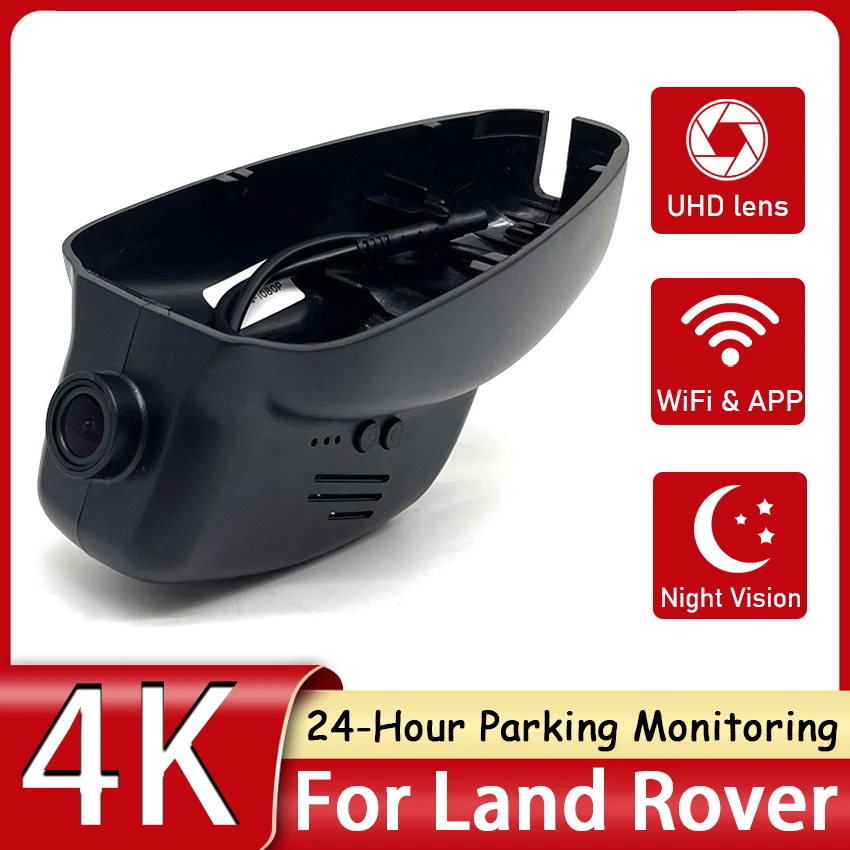 Dash Cam Per Land Rover Discovery 4 Range Rover Sport Evoque Freelander Per Jaguar Xj Xjl Xf,Wifi Car Camera,App Control Car Dvr