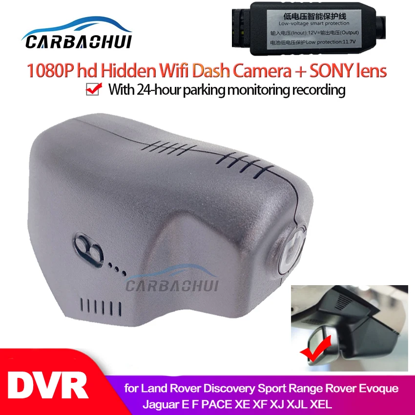 Car Dvr Wifi Videoregistratore Dash Cam Camera Per Land Rover Discovery Sport Range Rover Evoque Jaguar E F Pace Xe Xf Xj Xjl Xel