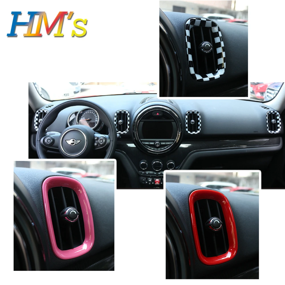 4 Pezzi Per Mini Countryman F60 Accessori Presa D'Aria Decorazione Anello Adesivo Kit Per Mini Cooper F60 Per Mini Cooper Accessori