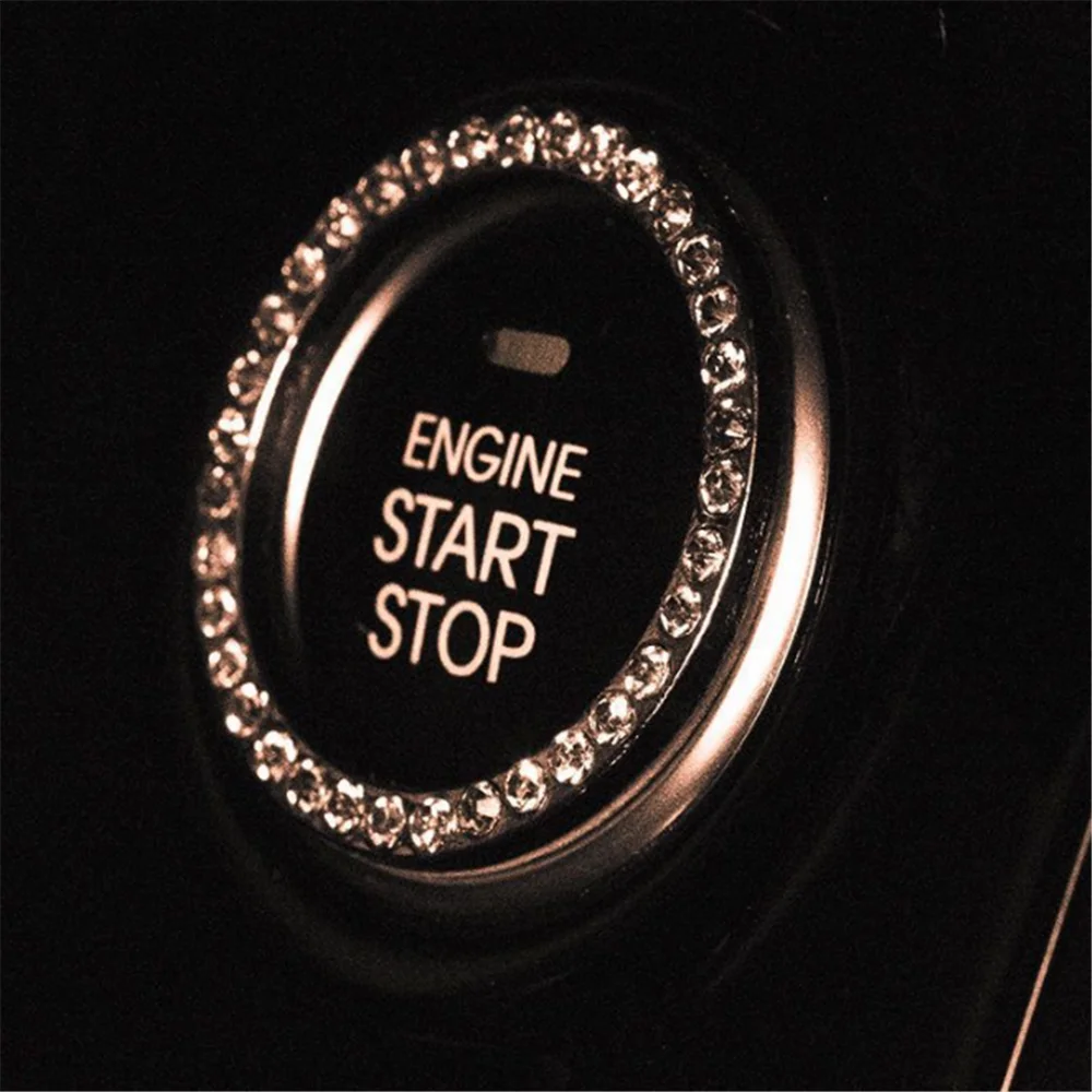 Car Engine Start Stop Portachiavi Di Accensione Per Ford Focus Mk2 Mk3 Mk4 Fiesta Ecosport Mondeo Fusion Kuga Escape