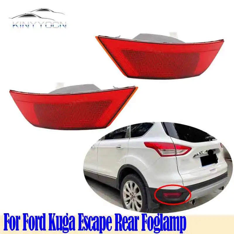 Per Ford Kuga Escape 13 14 15 16 17 18 Paraurti Posteriore Fendinebbia Riflettore Luce Di Stop Fendinebbia Posteriore Fendinebbia Lampada Freno Spia
