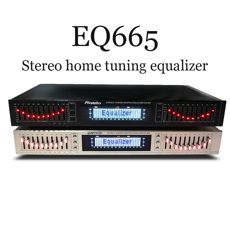 Eq665 Equalizzatore Home Stereo Tuner Dual High School Bass Bluetooth Hifi Amplificatore Audio Di Fascia Alta