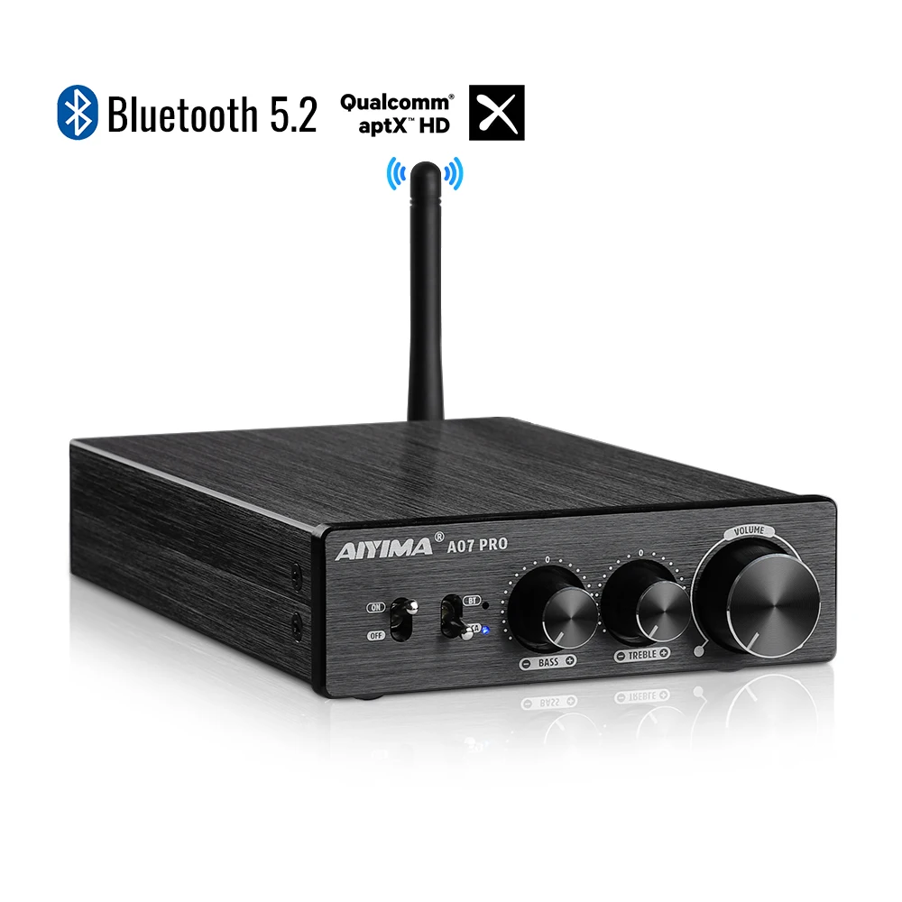 Aiyima Tpa3255 Amplificatore Di Potenza Bluetooth A07 Pro A07 Amplificatore Audio 2.0 Amplificatori Per Altoparlanti Stereo Amplificatore Hifi Amp 300
