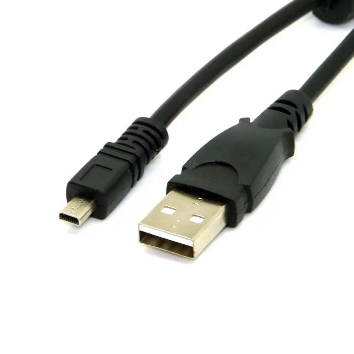 Cy Uc-E6 Cavo Usb Per Fotocamere Reflex Digitali Nikon Coolpix S3000 S3100 S3200 S8000 S100 S203 S230 7000 Paw100