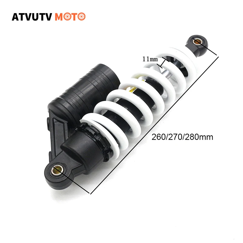 260Mm 270Mm 280Mm 11Mm Spring Rear Air Shock Absorbers For Honda Suzuki Yamaha Scooter Dirt Bike Go Kart Quad Atv