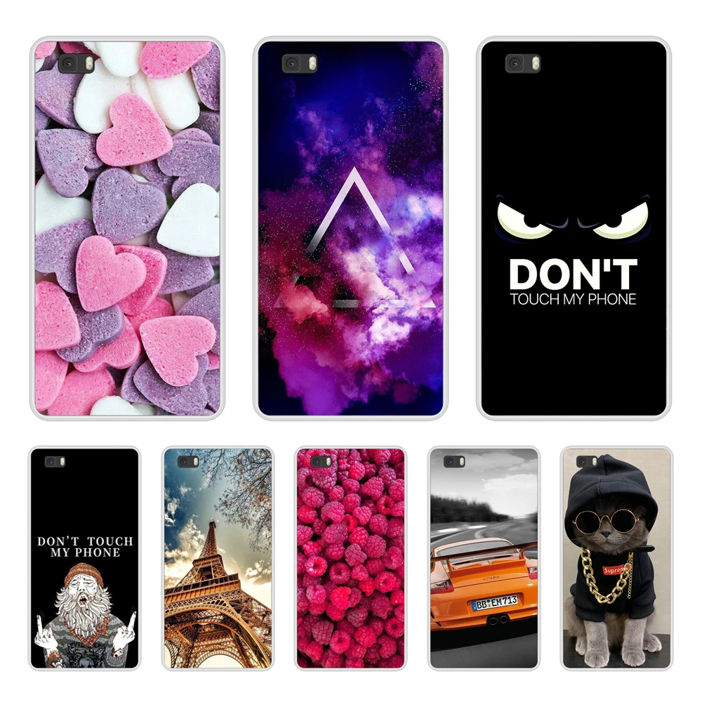 Per Huawei P8 Lite Custodia Tpu Huawei P8 Lite P8Lite 2015 2016 Custodia Morbida In Silicone Per Huawei P8 Lite Ale-L21 2016 Coque Funda