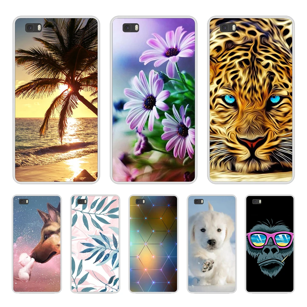 Per Huawei P8 Lite Custodia Tpu Huawei P8 Lite P8Lite 2015 2016 Custodia Morbida In Silicone Per Huawei P8 Lite Ale-L21 2016 Coque Funda