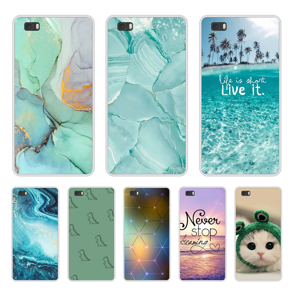 Custodia Per Coque Huawei P8 Lite Custodia Cover Silicone Per Capas Huawei P8 Lite 2016 Ale-L21 Custodia Funda Per Huawei P8 Lite 2015 Cover