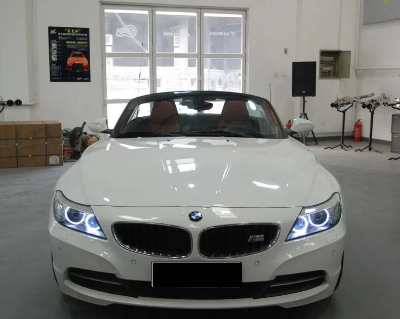 2Pcs H8 20W Led Angel Eye Halo Light Nessun Errore Per Le Lampadine Z Serie E89 Z4 Angel Eye
