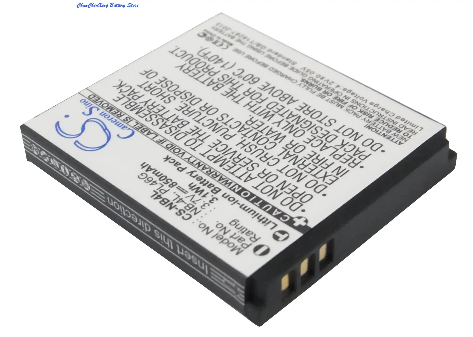 Batteria Cameron Sino Per Canon Powershot Tx1,Ixus 115 Hs,Elph 300 Hs,Elph 100 Hs,Ixy 600F,410F,210F,Legria Mini