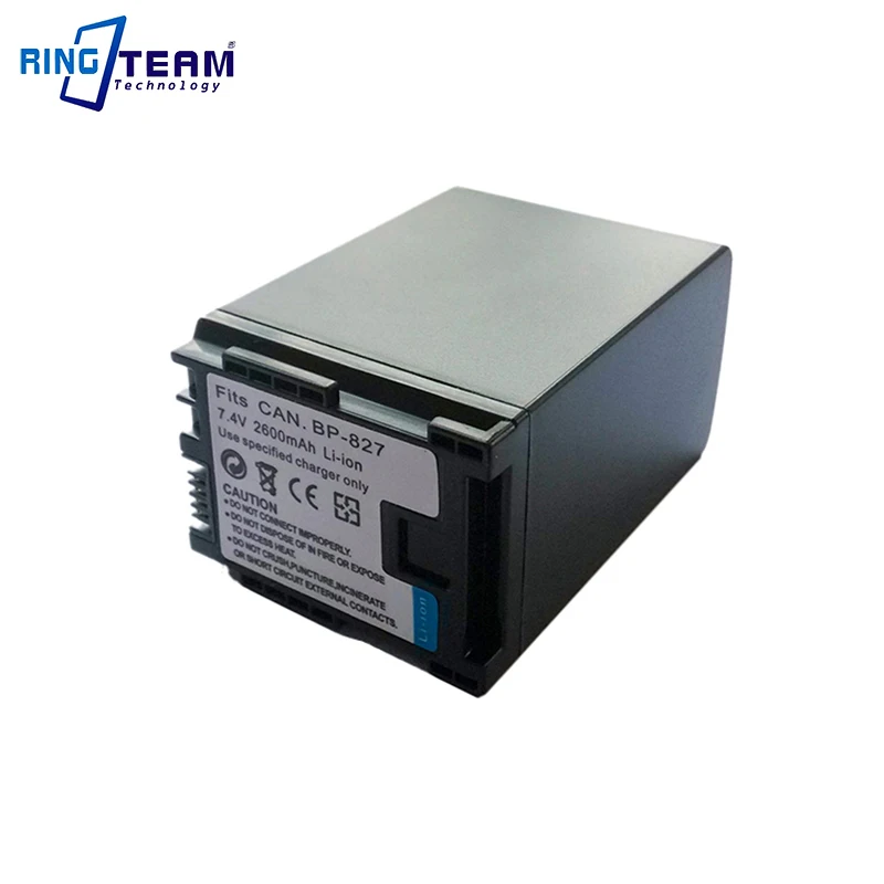 10 Pz Ricaricabile Digitale Batteria Bp-827 Bp827 Per Videocamera Canon Legria Hg20 Hg21 Hg30 Hf S30 G10 M30 M31 M32 M300 Legria M36