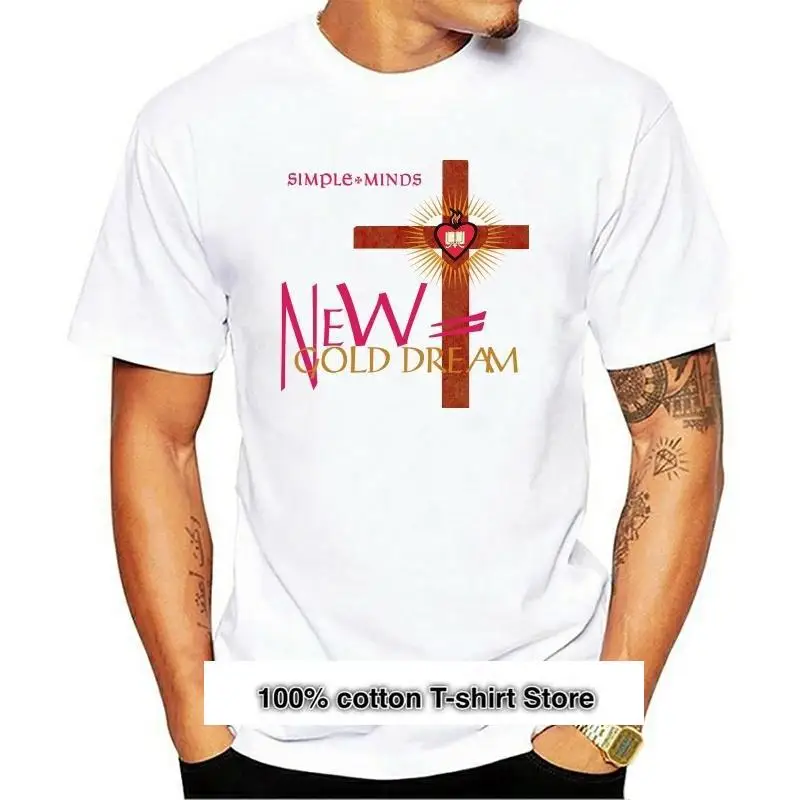 Camiseta De Algodon Simple Minds New Gold Dream 81 Para Hombre, Camisa, Camisetas