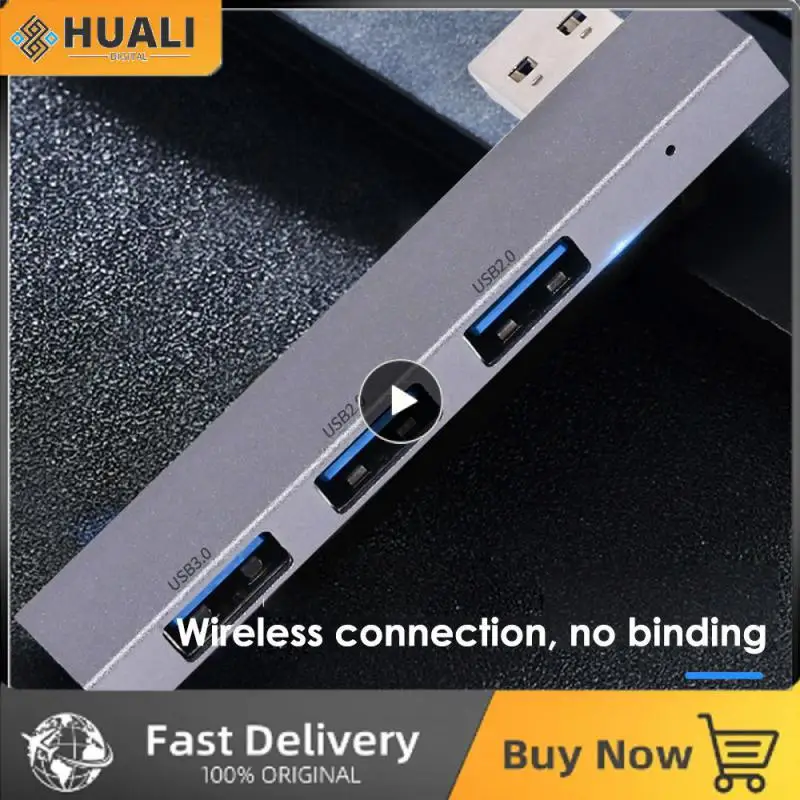 Docking Station Plug Play Hub Docking Station 3 In 1 Universal Compact 3 In 1 Adattatore Usb Splitter Universale Compatto 5Gbps