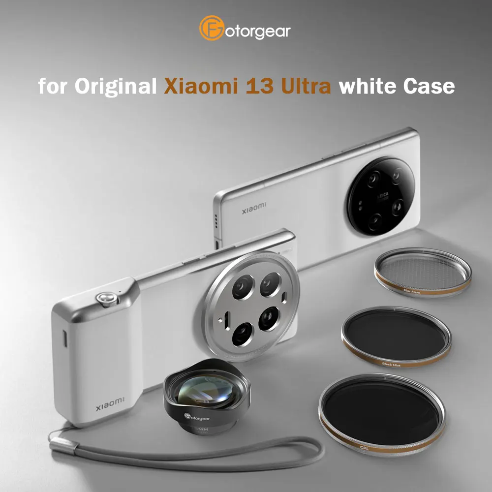 Fotorgear Filter Set Per Xiaomi 13 Ultra Professional Photography Kit Accessori Bianchi 75Mm Ultra Macro Lens Filtro Cpl
