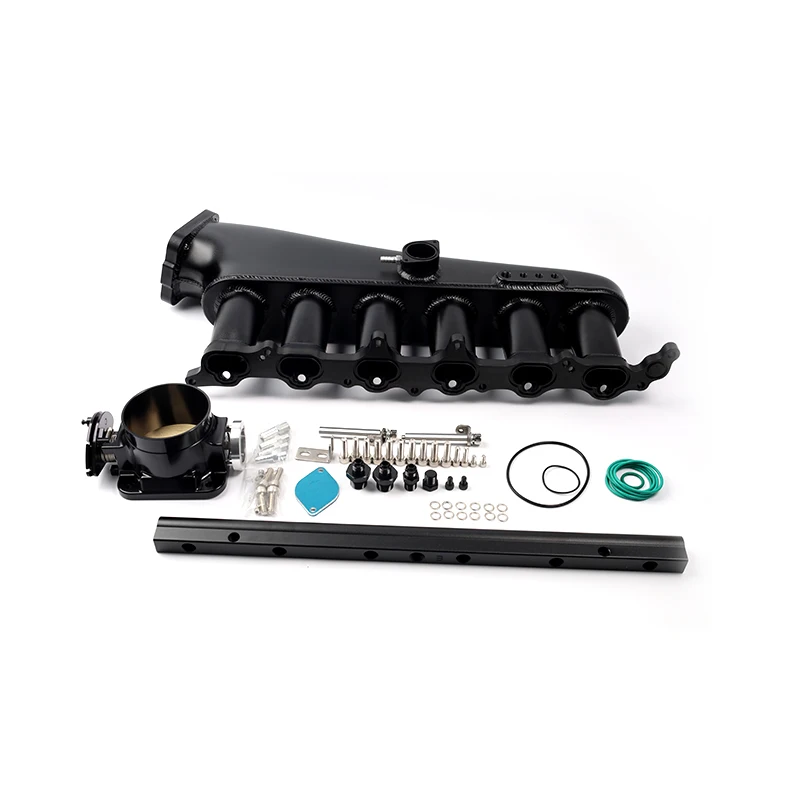 2Jz Ge Vvti Aria Fredda Billet Stock Aspirazione Plenum Collettore 6 Porte Iniezioni Per Motore Toyota Supra 2Jz