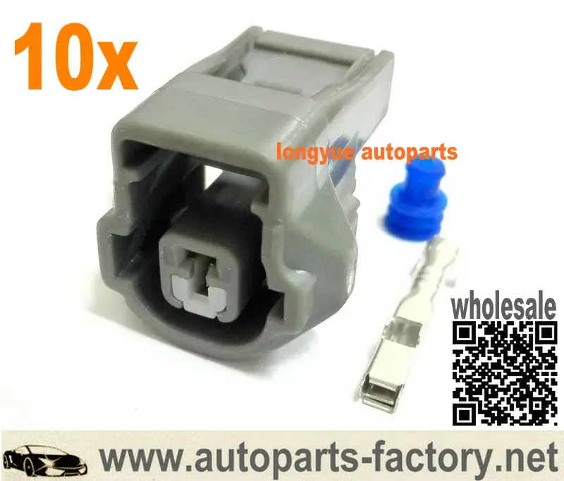 Longyue 10Pcs 1 Pin Connettore Del Sensore Di Battito Del Motore Per Toyota/Lexus 1Uz 1Jz 2Jz 3S-Ge Ecc