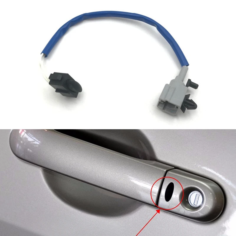 Maniglia Esterna Della Porta Pulsante Interruttore A Induzione Del Sensore Di Ingresso Senza Chiave Per Nissan Tiida Livina Micra K12 2004-2012