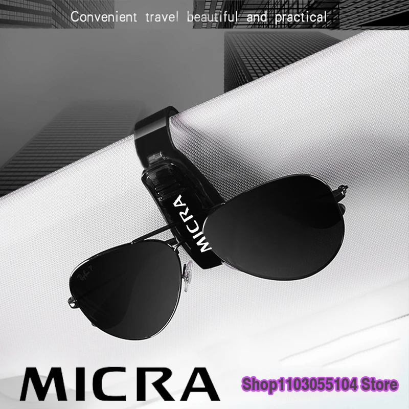 1Pc Auto Car Glasses Folder Graffetta Per Nissan Micra K11 K12 K13 K14 Accessori