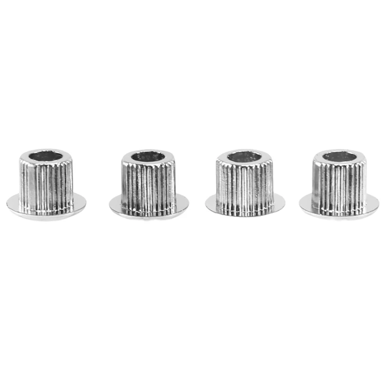 30X Guitar Tuner Conversion Bushings Adapter Ferrules Nickel Plating With Nice Plastic Shell For 10Mm Peghead Holes