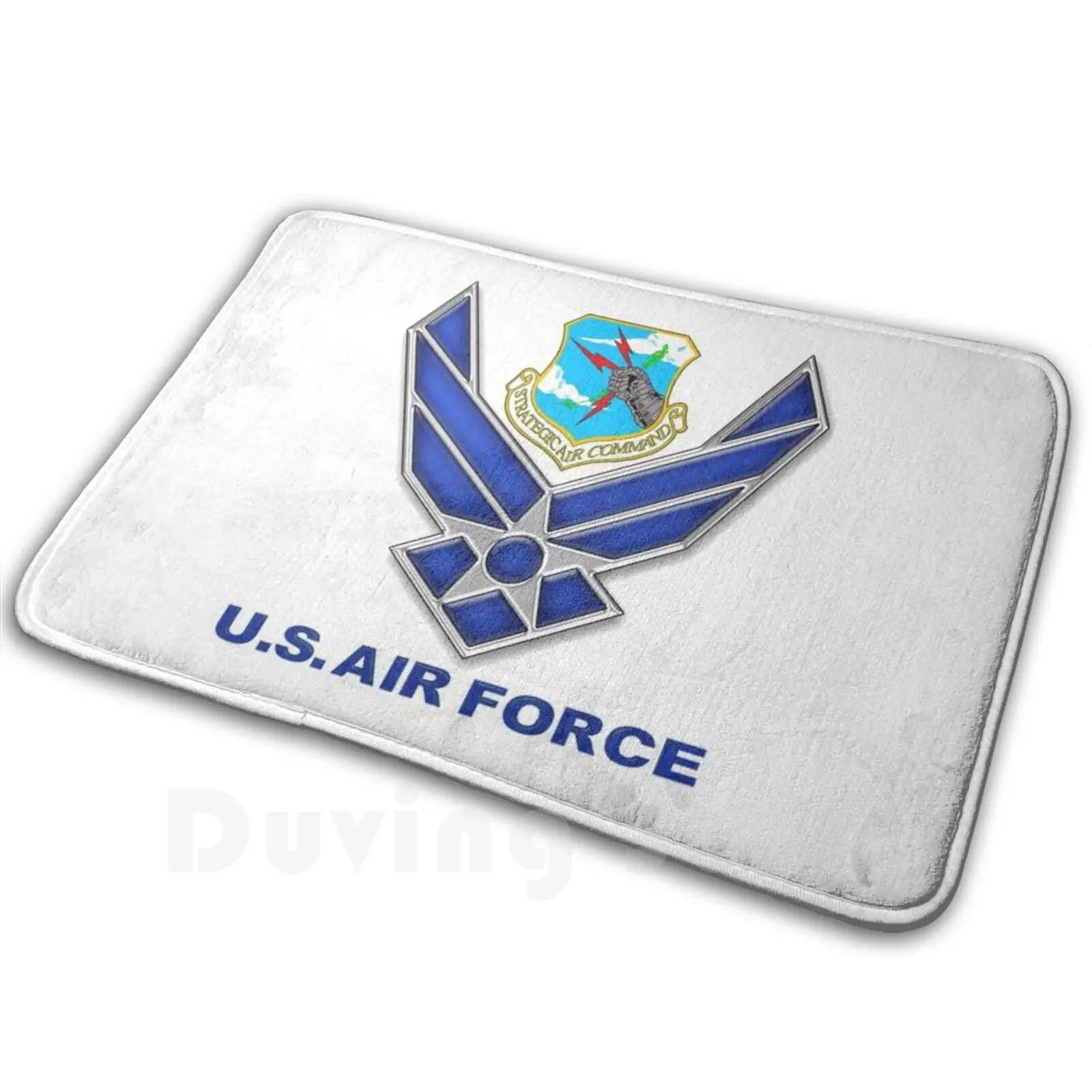 Comando Aereo Tattico (Sac) Crest Mat Tappeto Tappeto Tappetini Antiscivolo Camera Da Letto Usaf Us Air Force Air Force Sac Aria Tattica