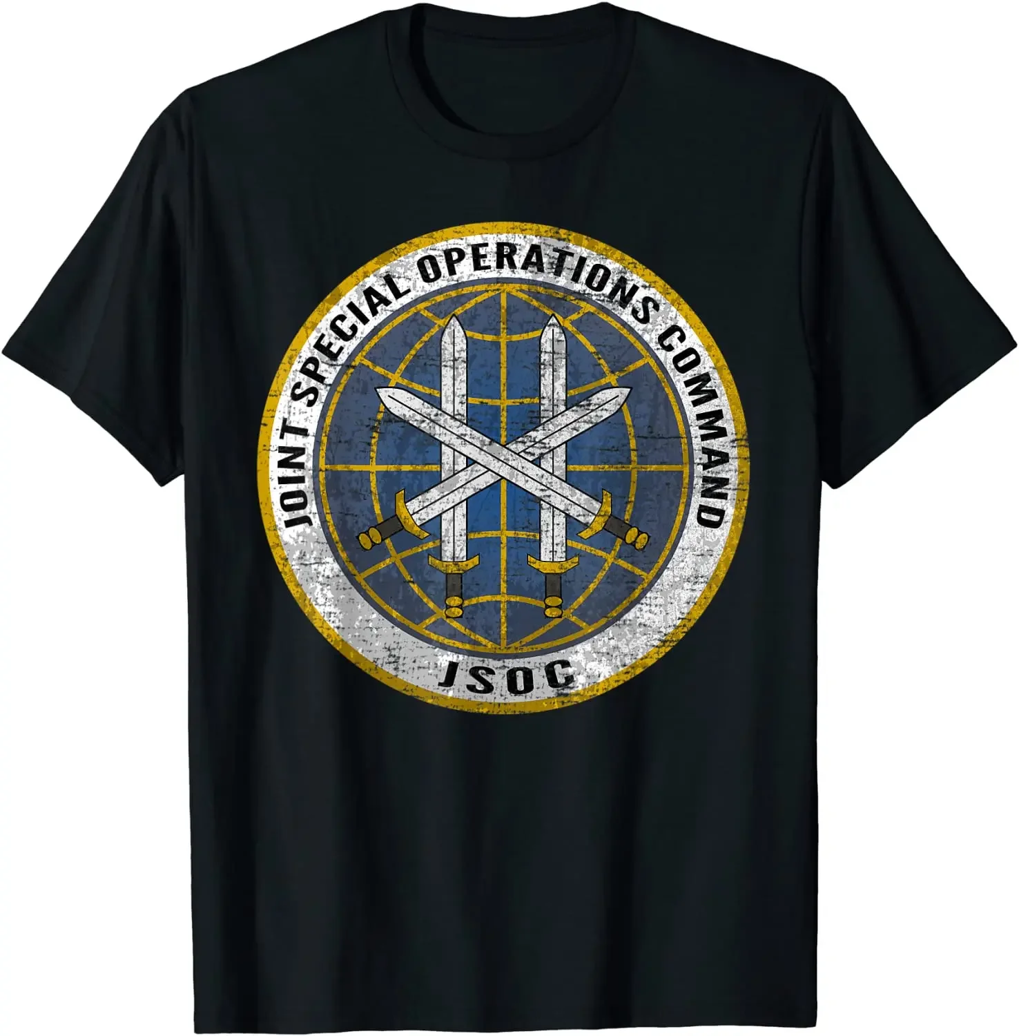 T-Shirt Militare Militare Militare Jsoc Militare Speciale Forza Di Comando Comune Usa Manica Corta Casual 100% Cotone O-Collo T-Shirt Estiva