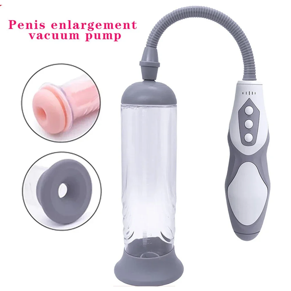 Pompa Elettrica Per Il Vuoto Del Pene Big Dick Erezione Trainer Ingrandimento Del Pene Ricaricabile Estendere La Pompa Del Pene Ingrandire Il Disposit
