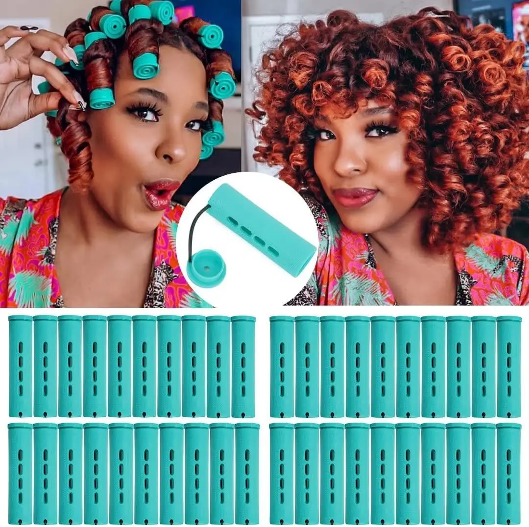 10 Pz Capelli Perm Rods Short Cold Wave Rods Bigodino Per Capelli No Heat Perming Rods Rulli Per Arricciare I Capelli Bigodini Strumenti Per Capelli A