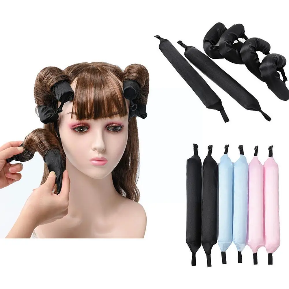 No Heat Curling Iron Rod Fascia Per Capelli Persone Pigre Sleeping Wave Curling Tool Styling Per Bambini Artefatto Per Capelli Stick Curling Spo