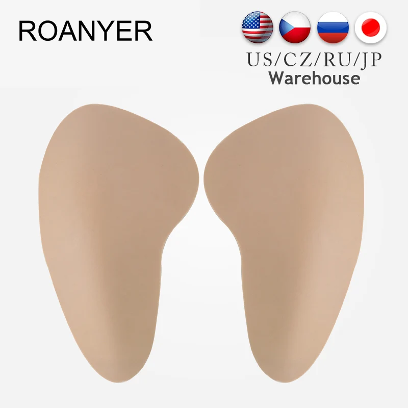 Roanyer Sexy Cuscinetti Per Anca In Silicone Beauty Butt Lifter Rimovibile Miglioramento Del Culo Finto Enhancer Imbottitura Hipster Wear Per Crossdre
