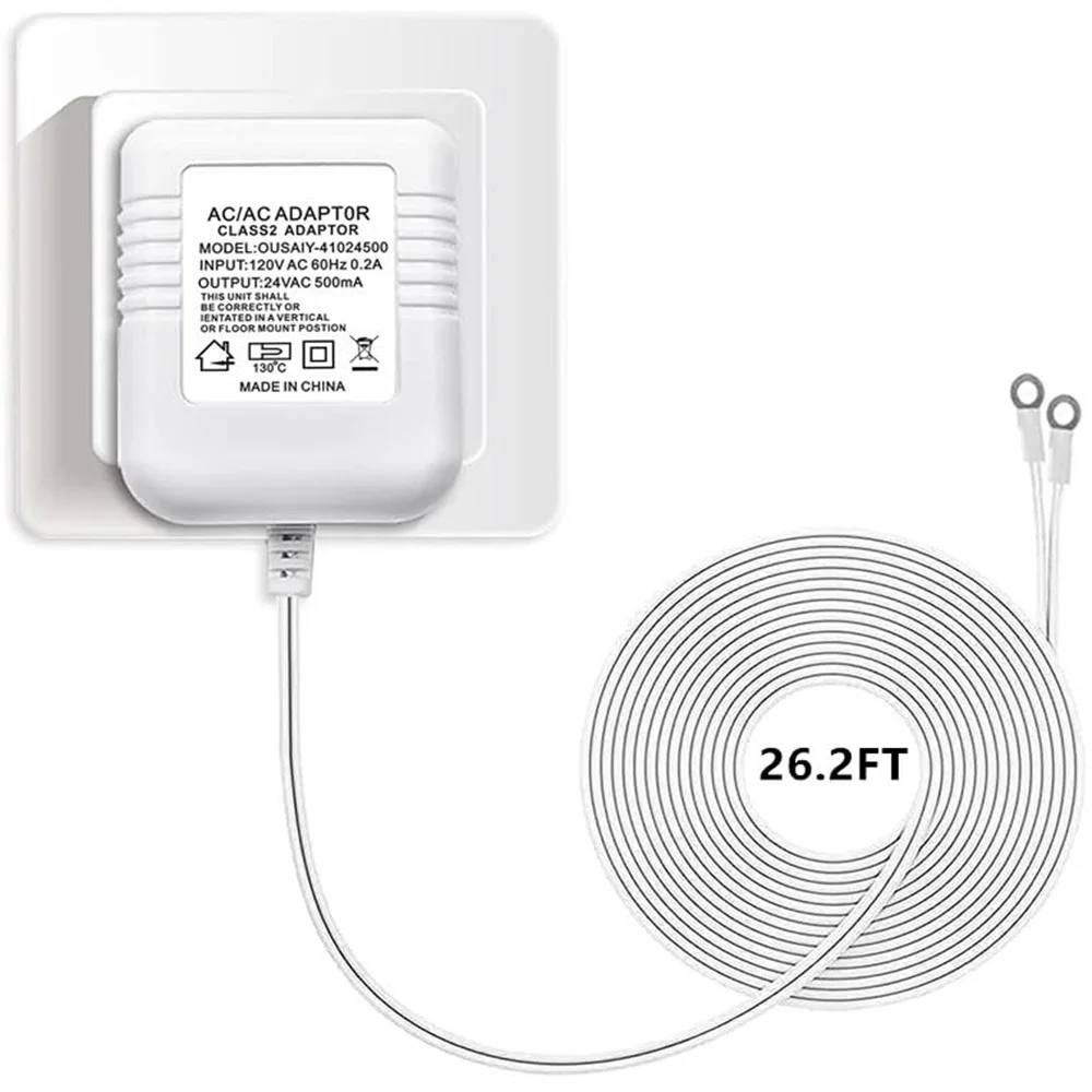 Trasformatore Da 24 Volt, Termostato Adattatore A Filo C, Competitivo Con Tutte Le Versioni Del Termostato Campanello Ad Anello Per Nest Ecobee, Sensi