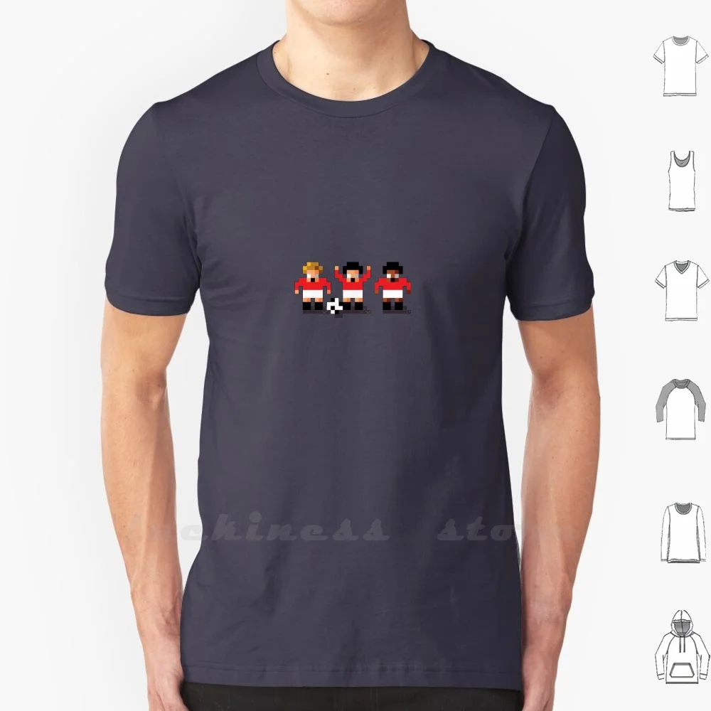 Sensi Tee - Devils United T Shirt Cotton Uomo Donna Stampa Fai Da Te Calcio Sensitive Sfos Pixel Retro Amiga Old School Games