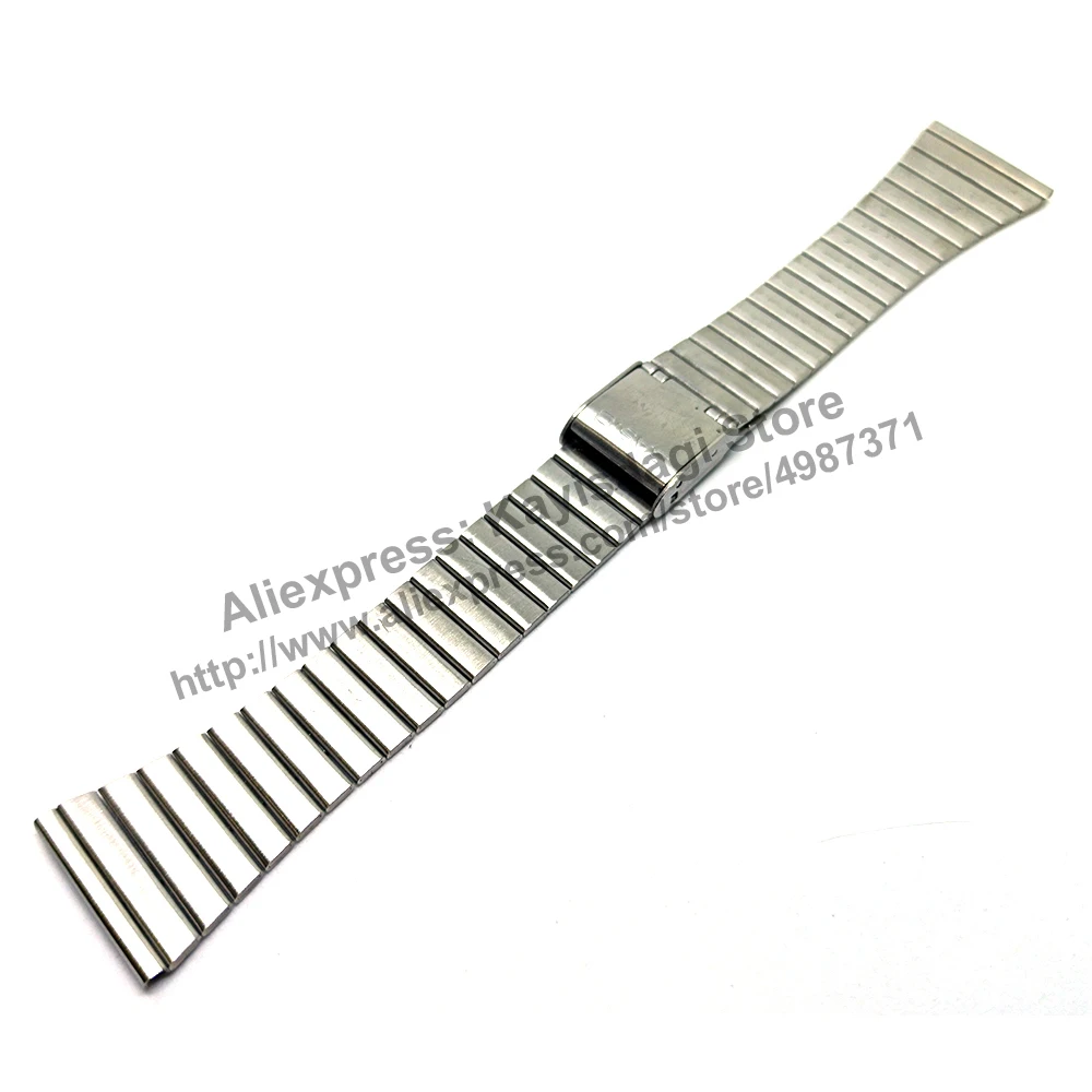 Cinturino Per Cinturino In Acciaio Inossidabile Da 22Mm Comp. Casio Databank Dbc-611 , Dbc-611E , Dbc-800 , Dbc-810 , Dbc-300 , Dbc-1500 B