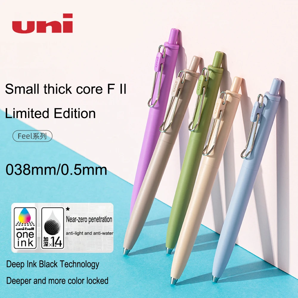 New Japan Uni Small Thick Core Gel Pen Umn-Sf Summer Limited Thick Black Uniball One Low Center Of Gravity Uniball Signature Pen