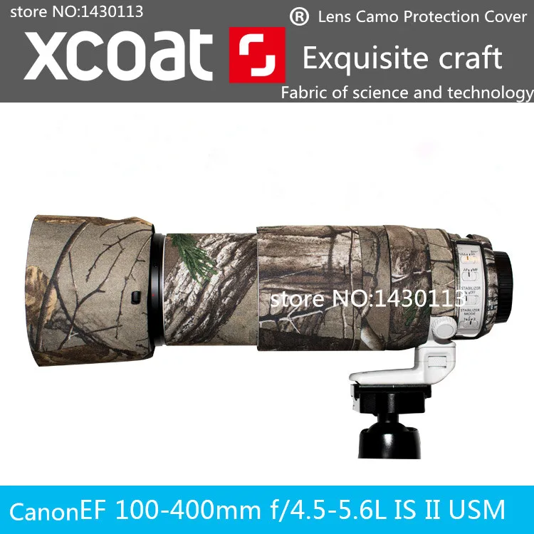 Xcoat Ef 100-400Mm F4.5-5.6 L Is Ii Usm Lens Per Canon Lens Custodia Protettiva Pistole Impermeabile Di Copertura Di Protezione