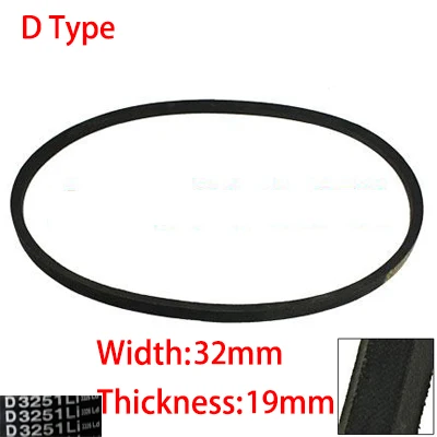 D 8000 8331 9000 32Mm Larghezza 19Mm Spessore Scanalatura In Gomma Coged Machinery Drive Banda Di Trasmissione Wedge Rope Vee V Cinghia Dentata